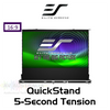 Elite Screens QuickStand 5-Second Tension 145" 16:9 CineGrey 5D CLR Pull-Up Portable Projection Screen