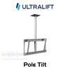 Ultralift Pole Mount 37"-52" Tilt & Swivel Flat Screen Ceiling Mount