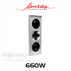 James Loudspeaker 66OW Dual 6.5" On-Wall Loudspeaker - 2.7" Depth (Each)