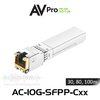 AVPro Edge 10G SFP+ Copper RJ45 Modules (30, 80, 100m)