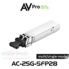AVPro Edge 25G SFP28 Single/Multi-Mode Fiber Module