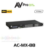 AVPro Edge 8x8 4K60 4:4:4 HDR HDMI Matrix Switcher