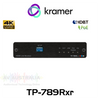 Kramer TP-789Rxr 4K60 4:2:0 HDMI With Ethernet, IR, RS-232 over HDBaseT PoE Receiver (100m)