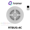 Kramer RTBUS-4C Round Table Mount 4 Cable Pass-Through