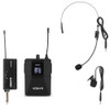 Vonyx WM55B UHF Wireless Bodypack Microphone & Plug-In Receiver (568 – 582 MHz)