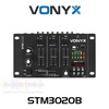 Vonyx STM3020B 3-Channel DJ Mixer with USB/MP3