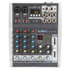 Vonyx VMM-K402 4-Channel PA Mixer with DSP & Bluetooth