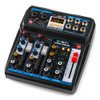 Vonyx VMM-P500 4-Channel Music Mixer with DSP & USB/MP3/Bluetooth