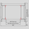 MFB S2005 Series Floorstanding Rack - Door Options