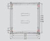 MFB S280 450-1000mm Depth IP66 Industrial Floorstanding Rack (6, 12, 18, 27, 39, 42, 45 RU)