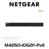 Netgear AV Line M4250-10G2F-PoE 8x1G PoE 125W Managed Switch with 2x1G and 2xSFP