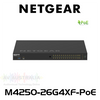 Netgear AV Line M4250-26G4XF-PoE 24x1G PoE 480W Managed Switch with 2x1G and 4xSFP