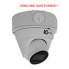 IC Realtime Edge 2MP 1080p 2.8mm Lens Outdoor PoE Eyeball Dome IP Camera