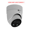 IC Realtime 4MP 2.8mm Lens Outdoor PoE Dual Illumination Eyeball Dome IP Camera