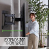 Sanus VLFS820 40"-90" Super Slim Full Motion TV Wall Mount (56kg Max)