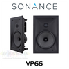 Sonance VP66 6" In-Wall Rectangular Speakers (Pair)