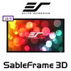 Elite Screens Sable Frame CineGrey 3D 16:9 Fixed Frame Projection Screens (120", 150")