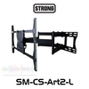 Strong Contractor Series Large Dual Arm Articulating Wall Mount for 37"- 70" Flat Display