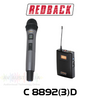 Redback Wireless UHF Handheld Condenser (520-550MHz) / Beltpack Mic 700 Channel