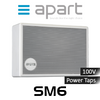 Apart SM6 6W 100V On-Wall Speaker (Each)