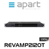 Apart REVAMP2120T 2-Channel 120W 100V Bridgeable Digital Power Amplifier