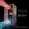 AC Infinity APT3Kit 120mm Airplate T3 AV Cabinet Cooling Fan Kit