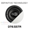 Definitive Technology Custom Install DT6.5STR 6.5" Single Stereo & Surround In-Ceiling Speaker (Each)