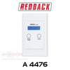 Redback Preset Selection Wallplate (Suits A 4470/80)