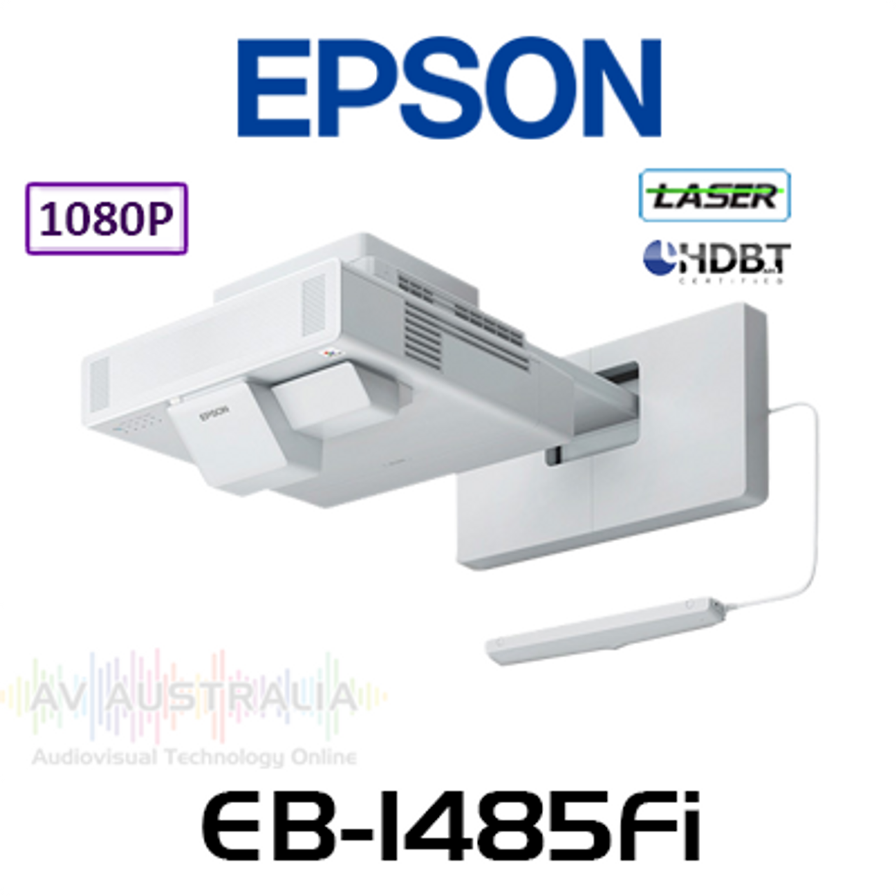 Epson Eb 1485fi Full Hd 5000 Lumen Hdbaset Interactive Ultra Short