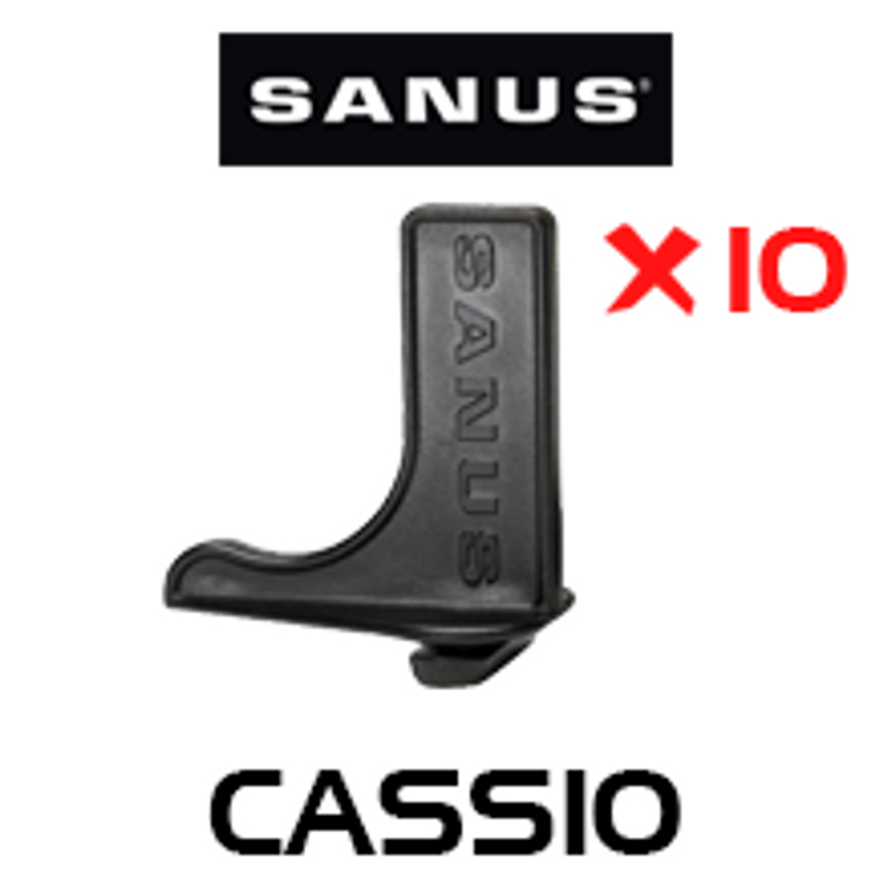 Sanus Component CASS10 Shelf Stops (10 Pack)