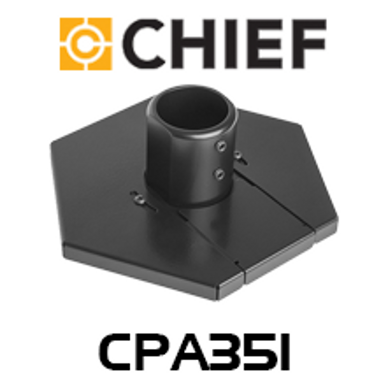 Chief CPA351 Floor-To-Ceiling Low Profile Collar Plate