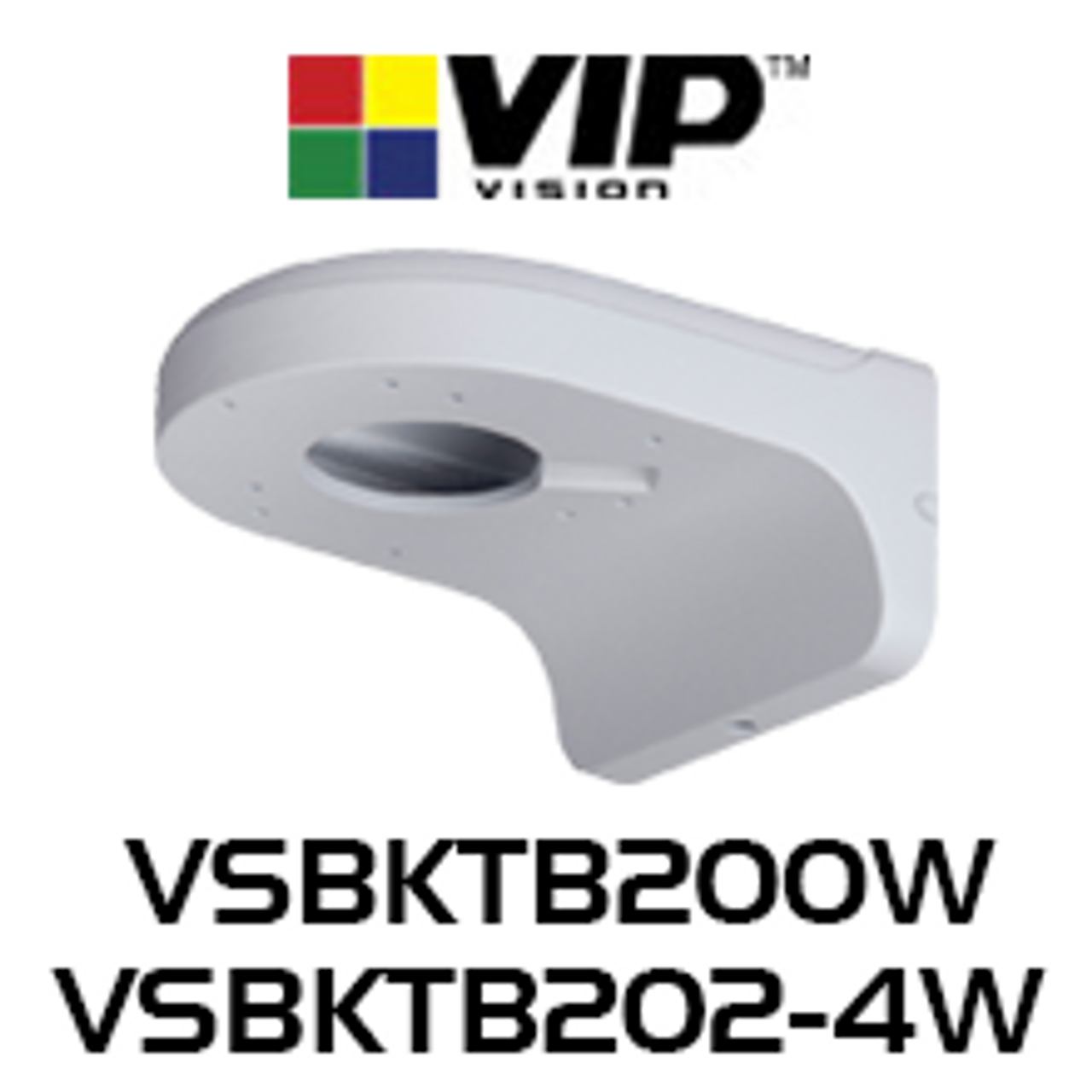 VIP Vision Right Angle Wall Mount Camera Bracket