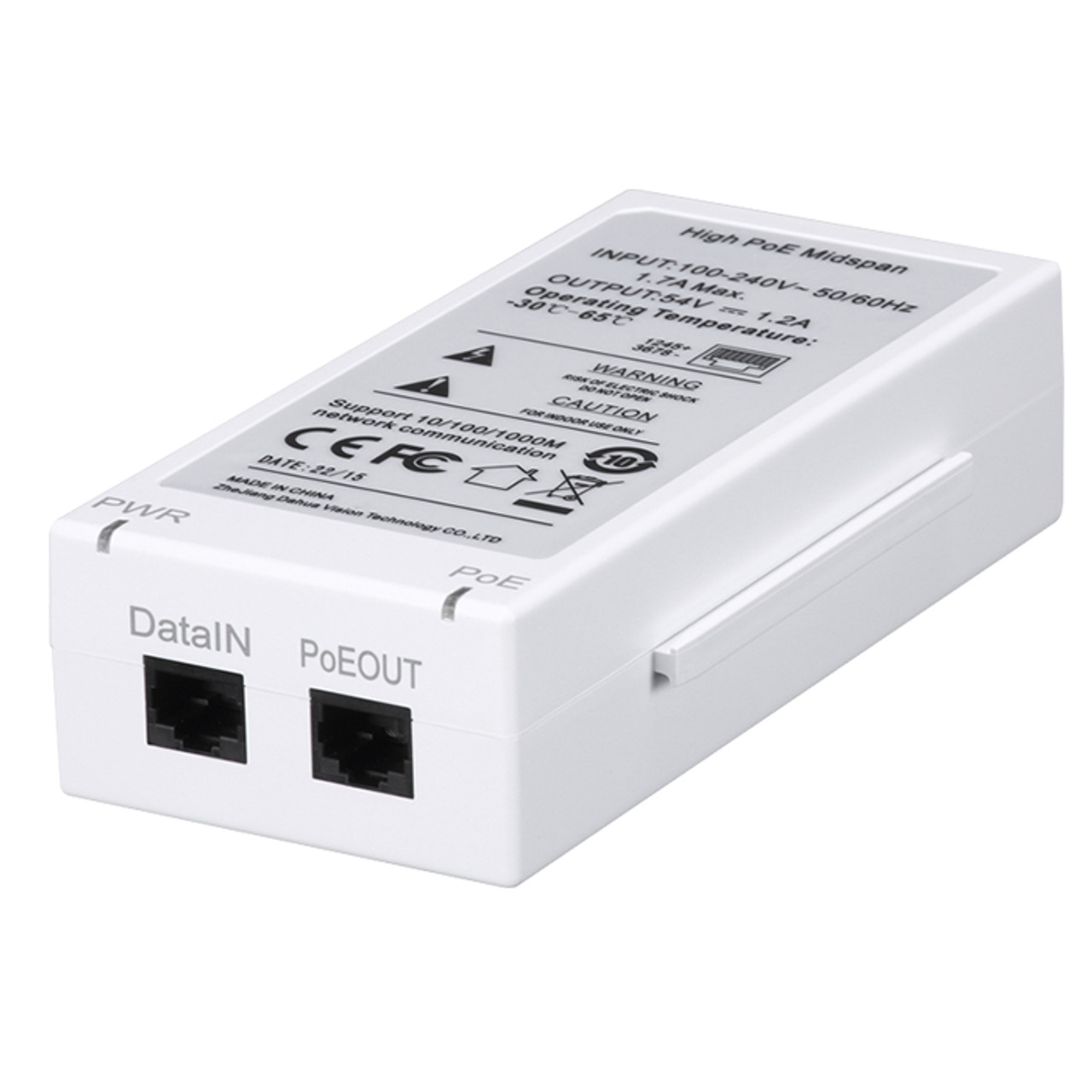 VIP Vision VSPOE-MS 60W Power Over Ethernet Midspan