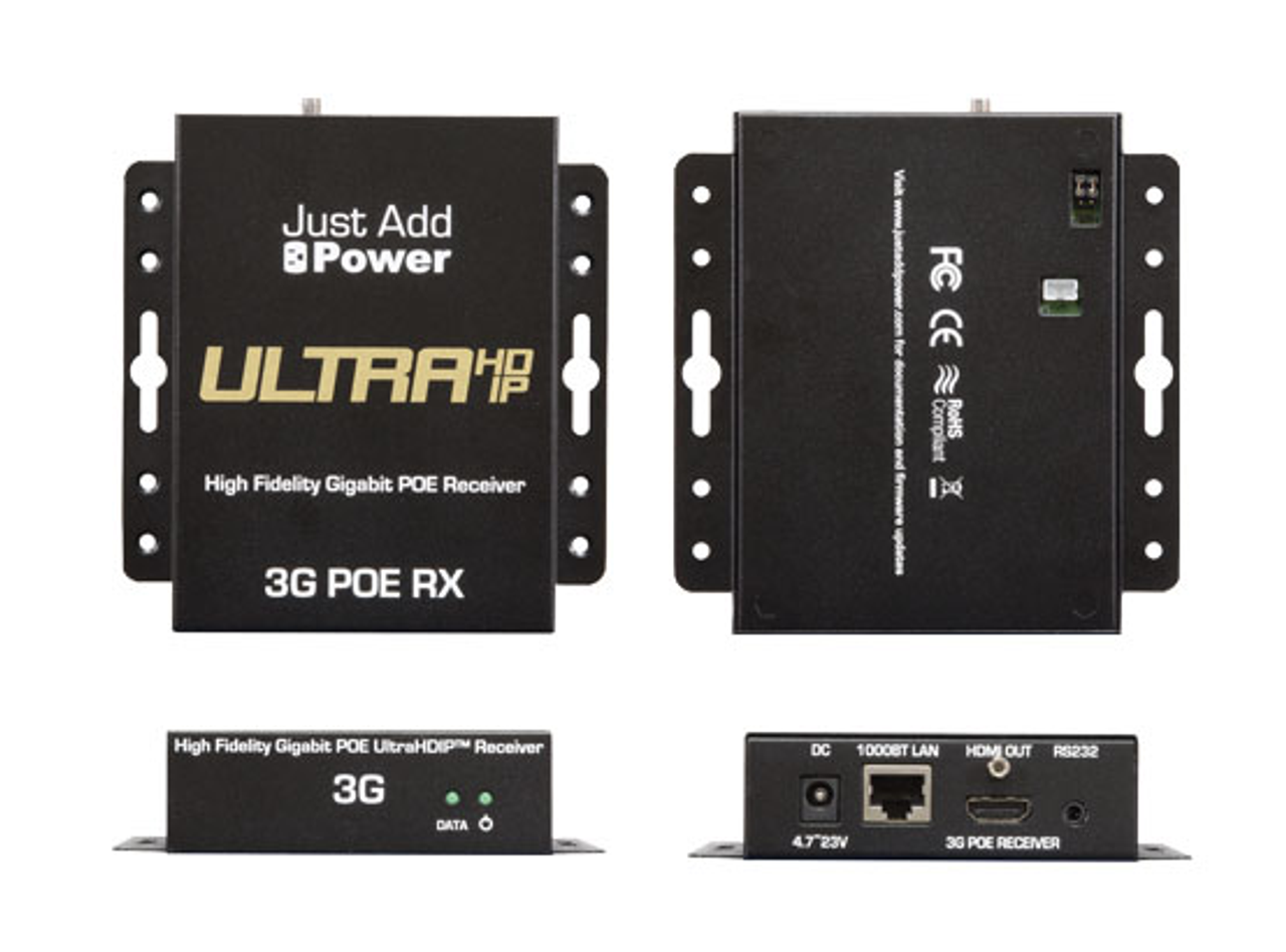 JAP 508PoE Ultra HD Gigabit 3G PoE Receiver