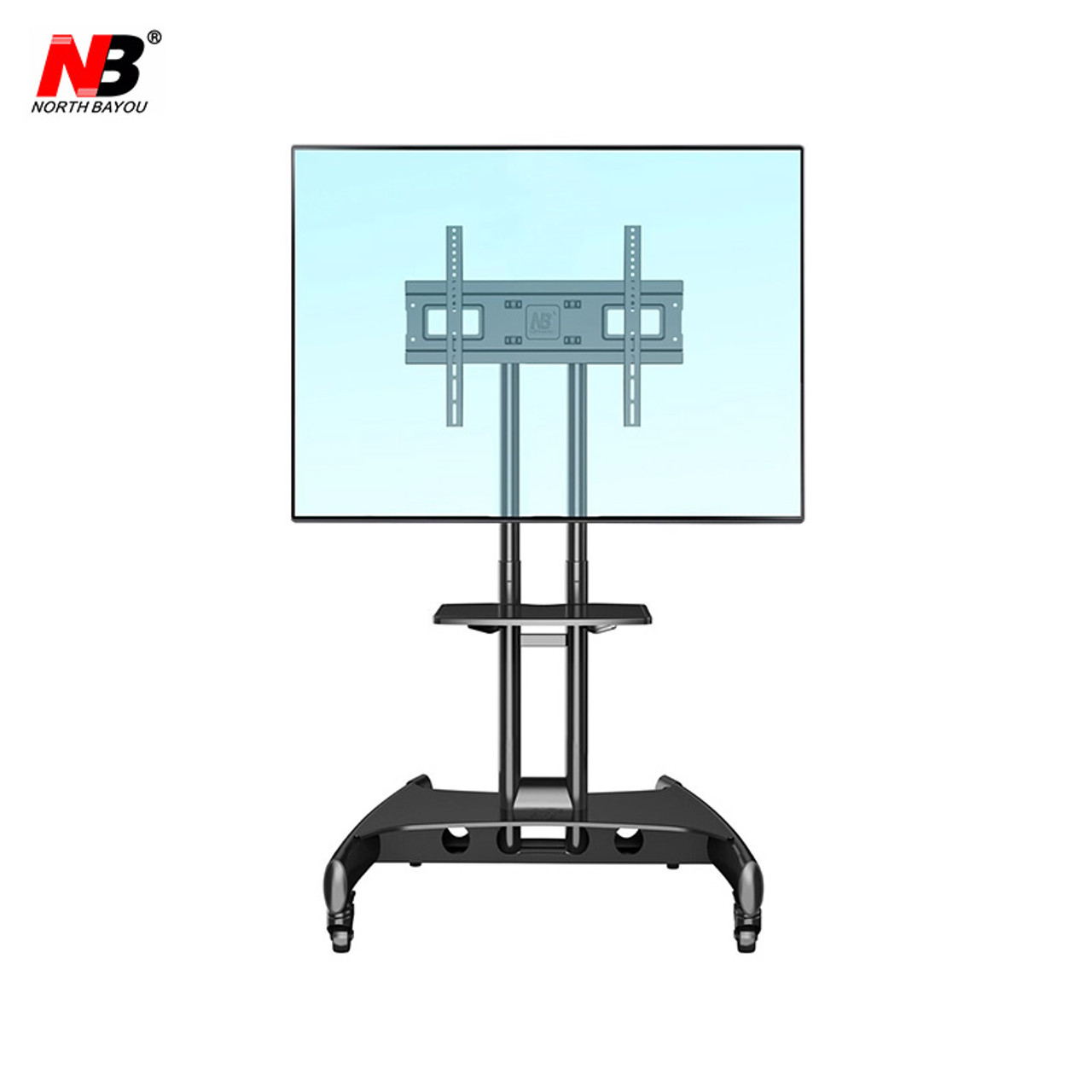 NB AVA1500-60-1P 32"-65" Flat Display Mobile TV Trolley