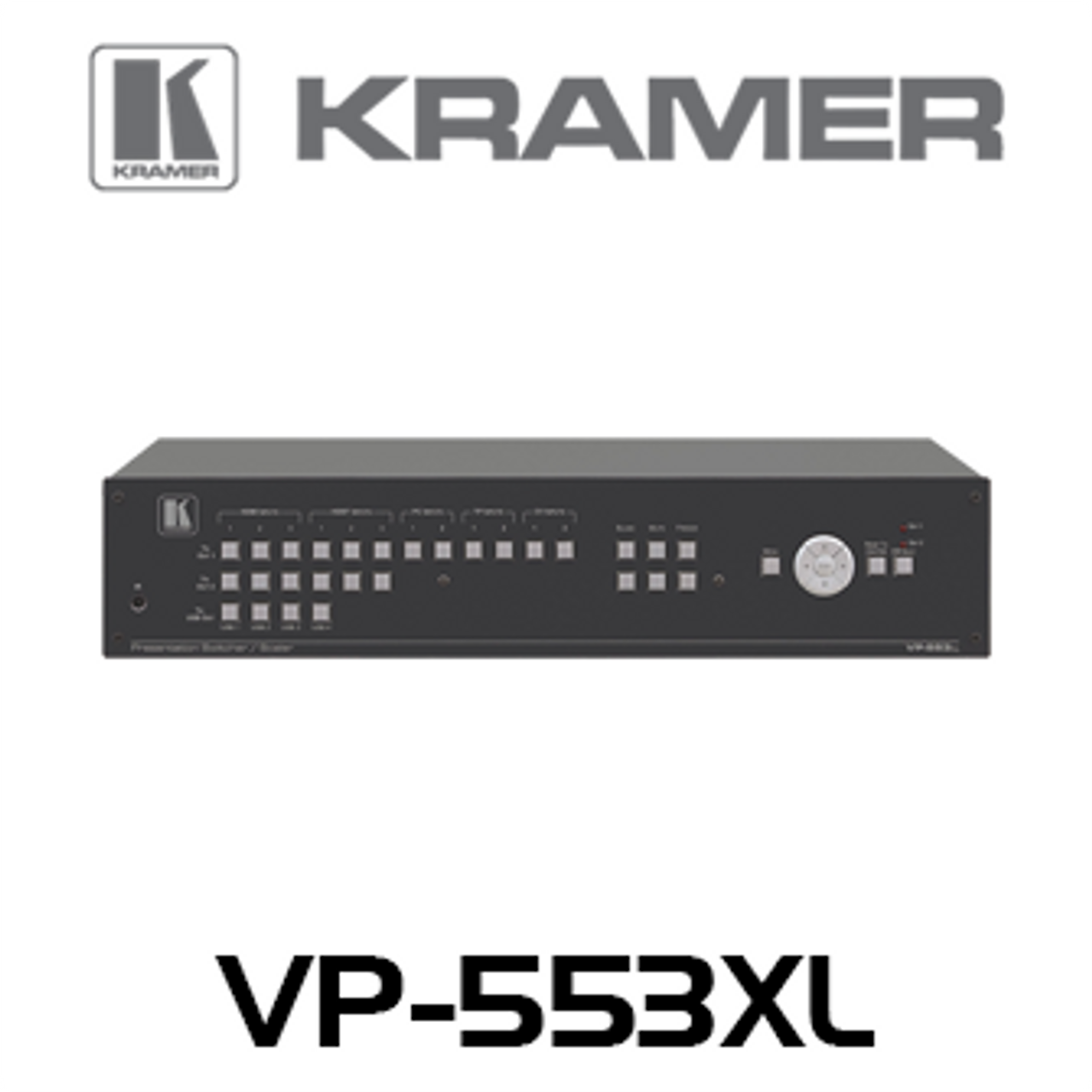 Kramer VP-553XL 6x2 Boardroom Presentation Switcher / Dual Scaler