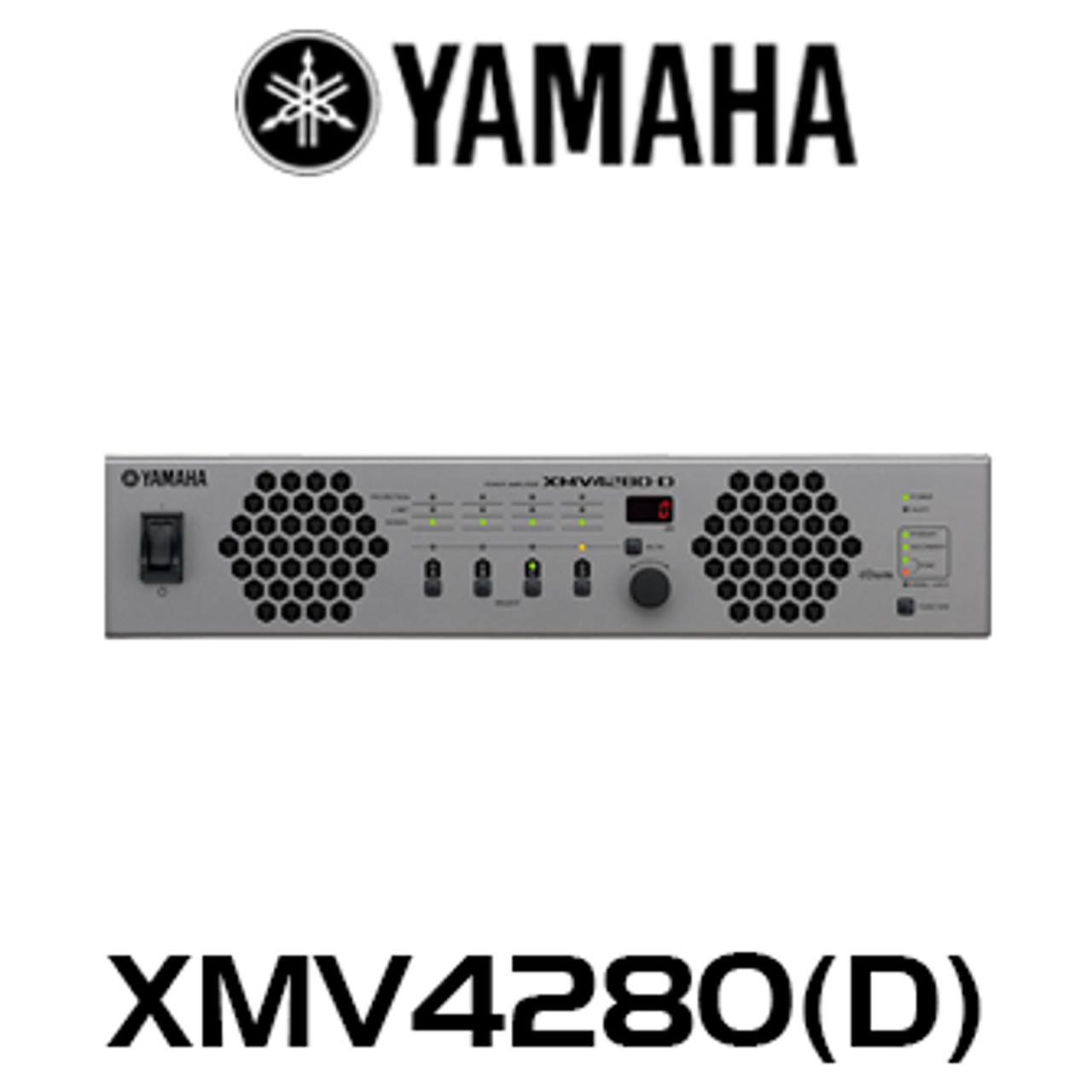 Yamaha XMV4280(D) 4 x 280W 8 ohm 70/100W Power Amplifier