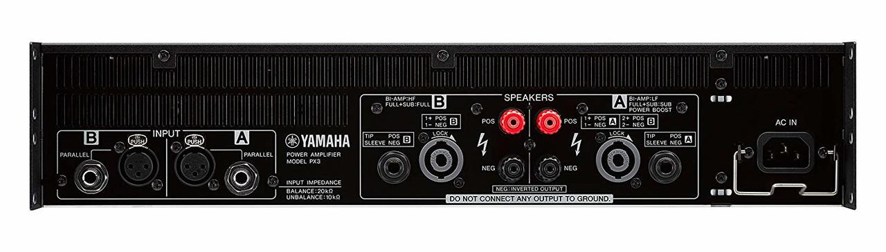 Yamaha PX3 2 x 300W @ 8 ohm Power Amplifier With DSP