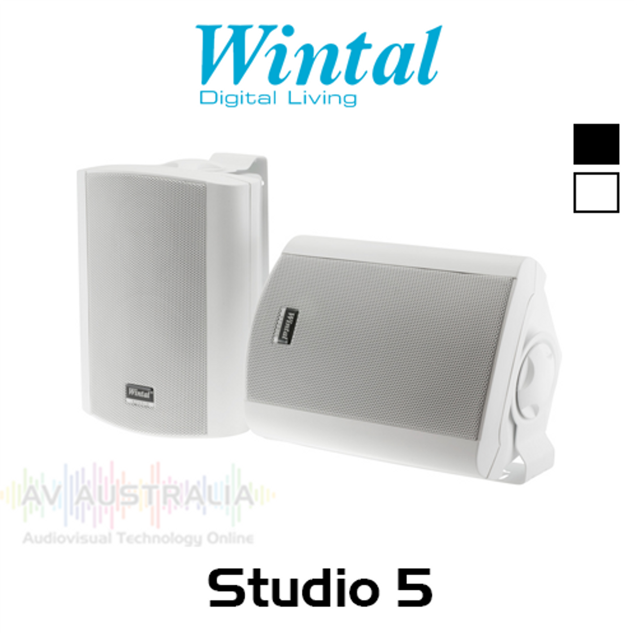 Wintal Studio 5" Indoor/Outdoor Speakers (Pair)