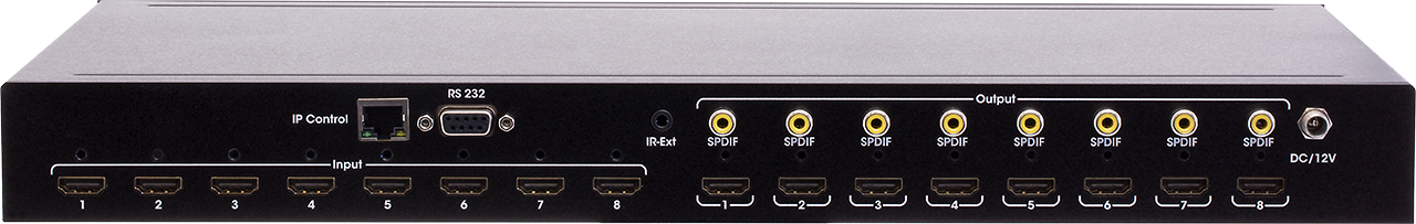 Pro.2 8x8 4K60 UHD 4:4:4 HDMI 2.0 Matrix Switcher