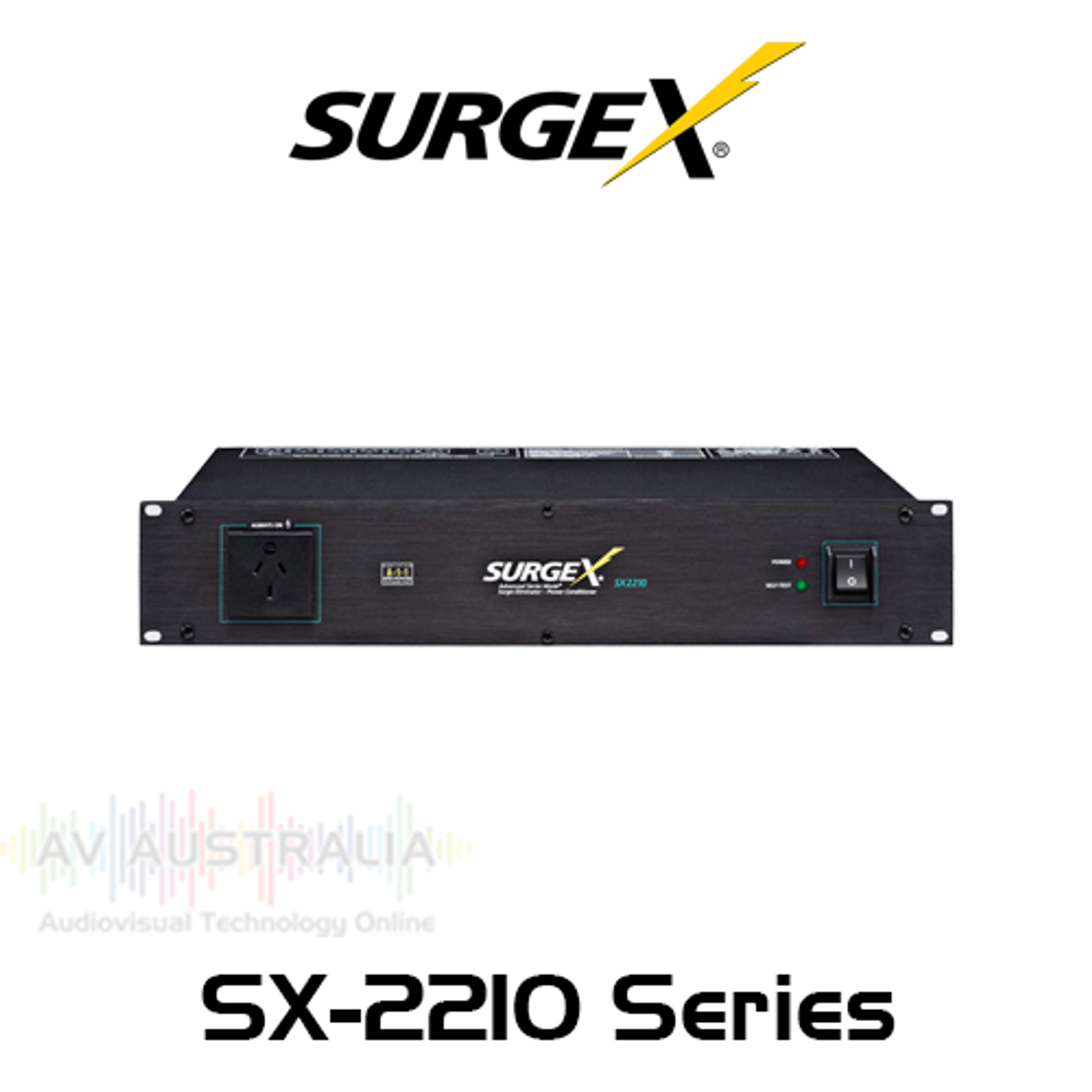 SurgeX Advanced SX2210 Series 2RU Rack Mount Surge Eliminator