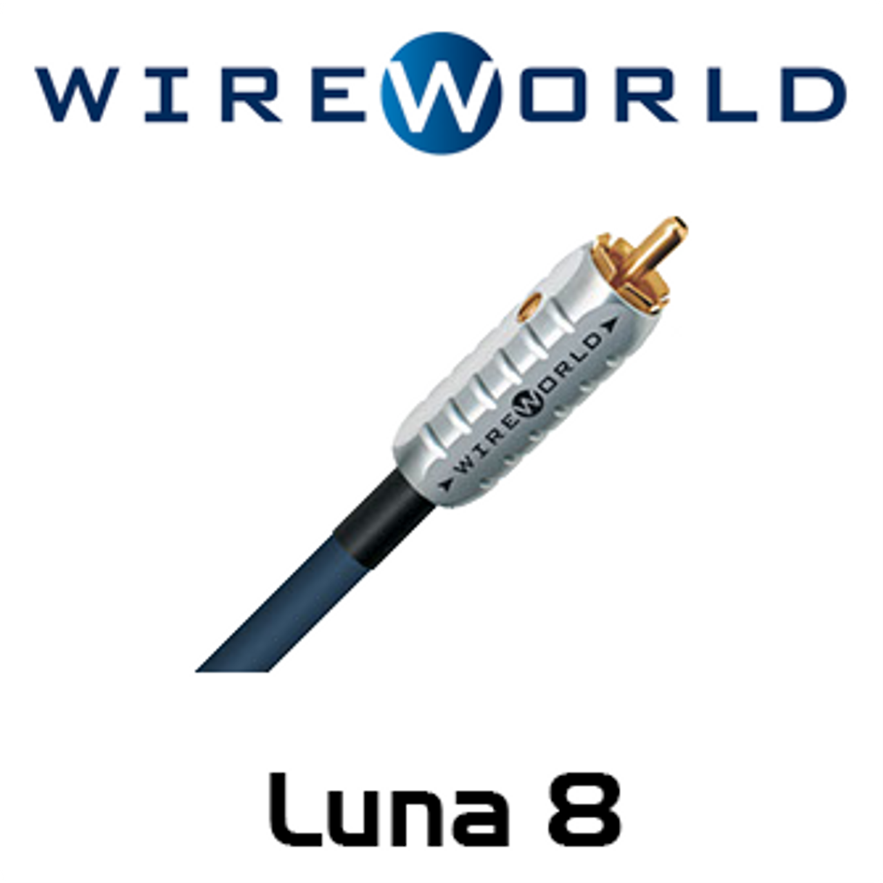 Wireworld Luna 8 RCA Subwoofer Cable (4, 6, 8, 12, 15m)