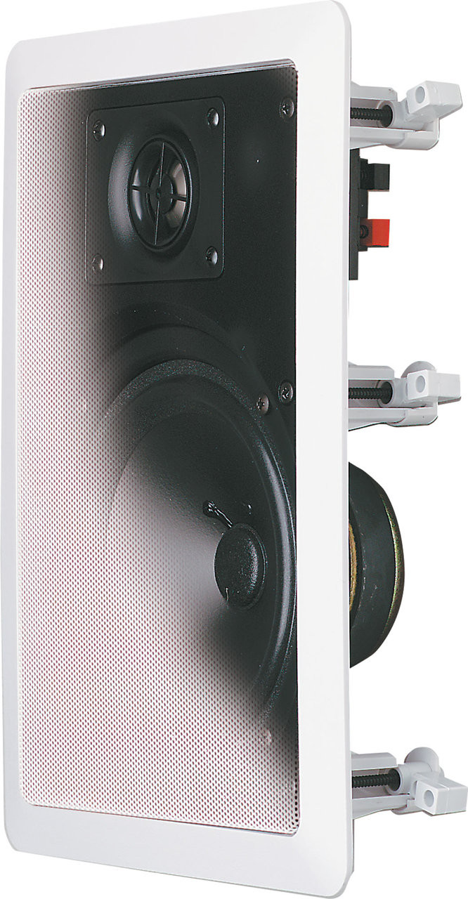 Opus One 6.5" 35W Rect In-Wall Ceiling Speakers (Pair)