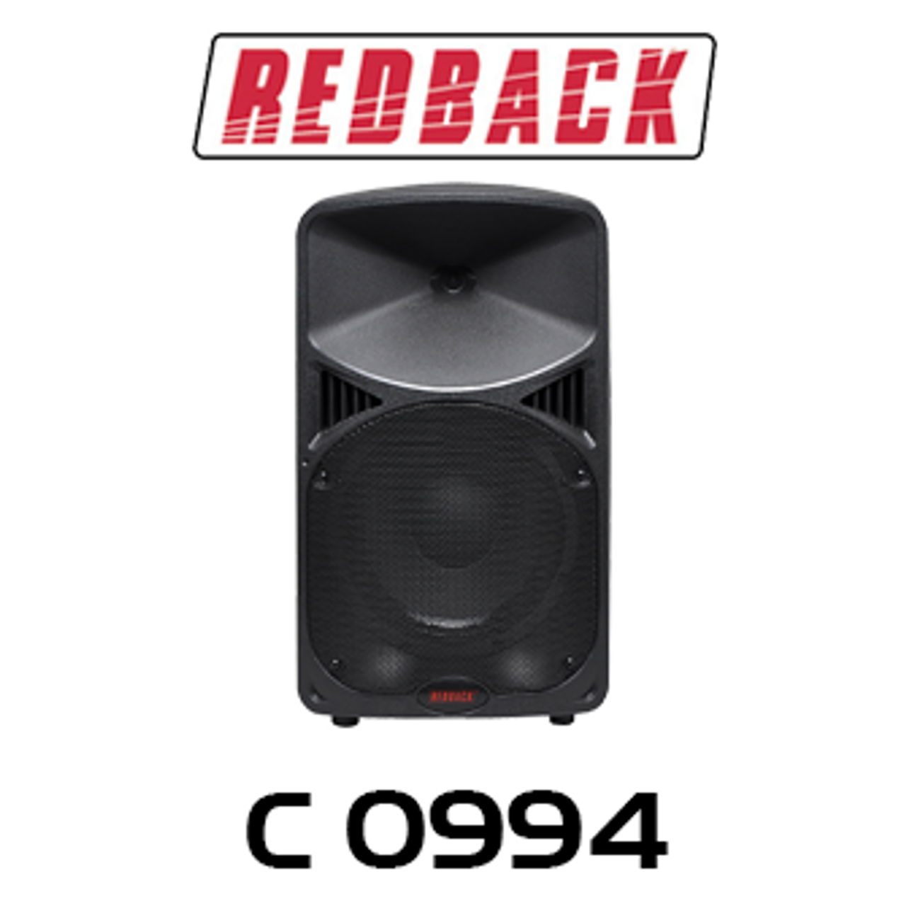 Redback 10" 200W 2 Way MP3 USB Active PA Speaker