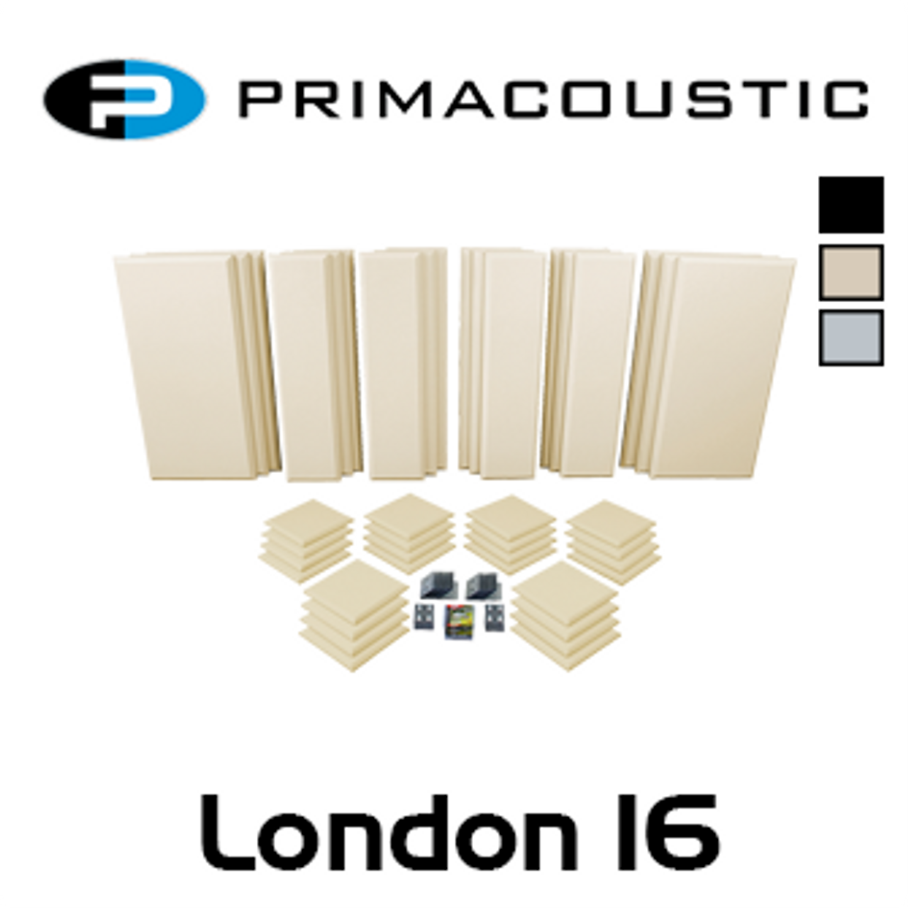 Primacoustic Broadway London 16 20 Sqm Large Room Kit (42 Panels)