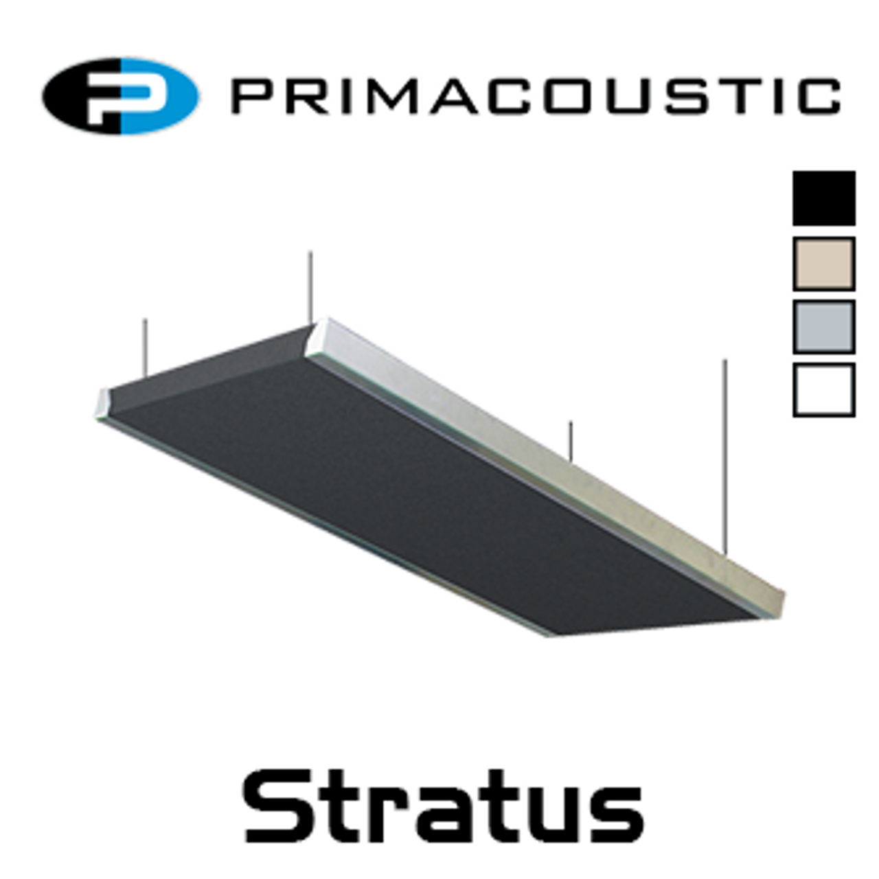 Primacoustic Stratus Overhead Panel with Aluminium Frame (Each)