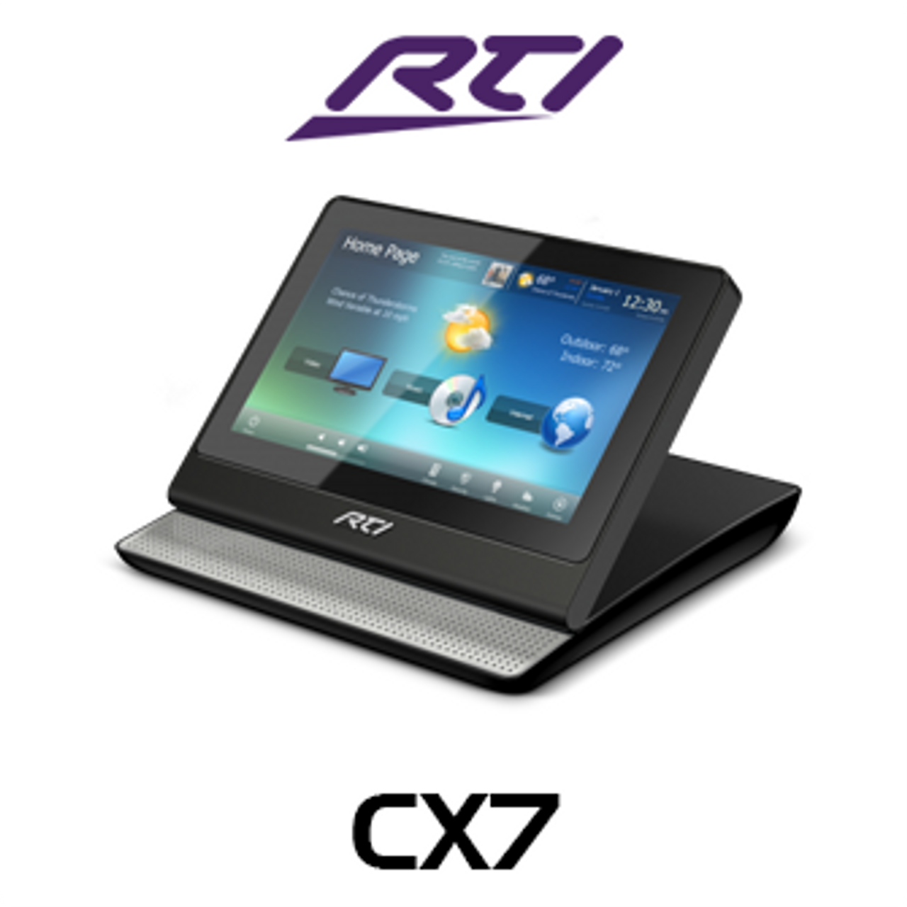 RTI CX7 7" Countertop PoE Touchscreen Controller