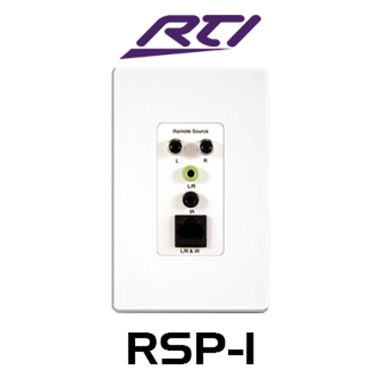 RTI RSP-1 Remote Source wallplate for AD-4x/8x/16x