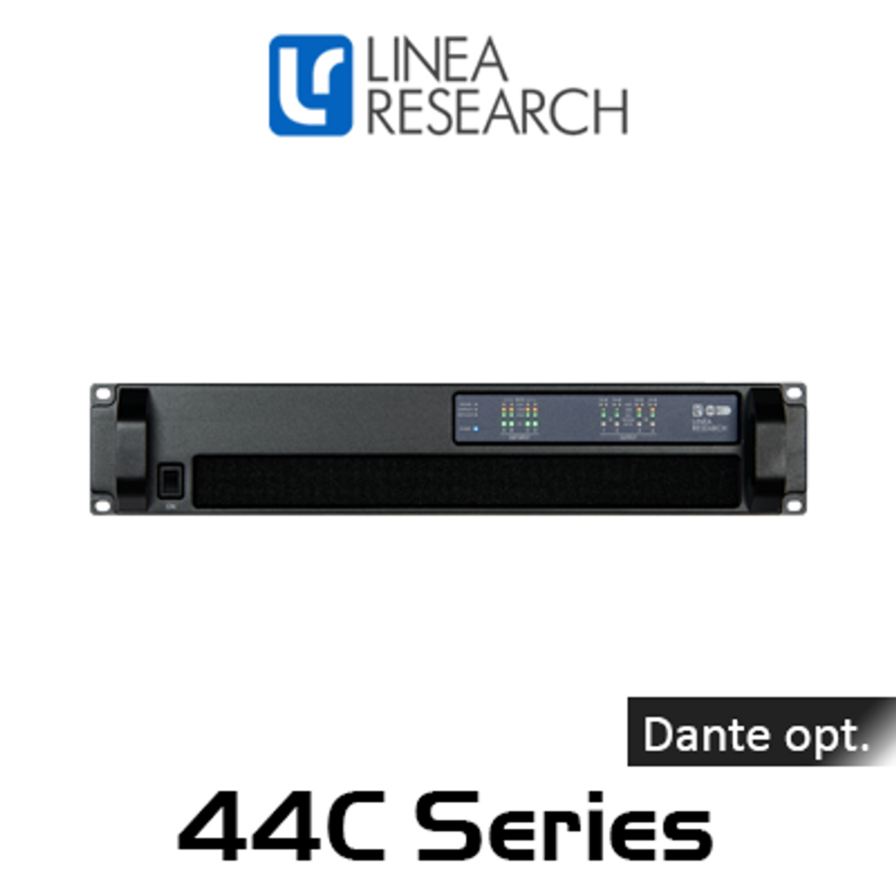 Linea Research 44C Series 4-Channel Installation Amplifier with DSP