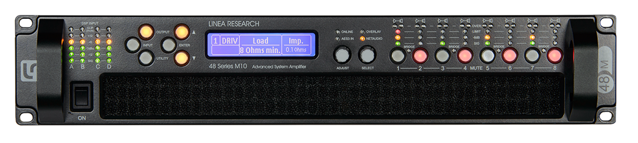 Linea Research 48M Series 8-Channel Touring Amplifier with DSP